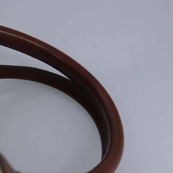 SAINT LAURENT Boston Bag Canvas Leather Brown Auth bs19295 - Picture 8 of 16